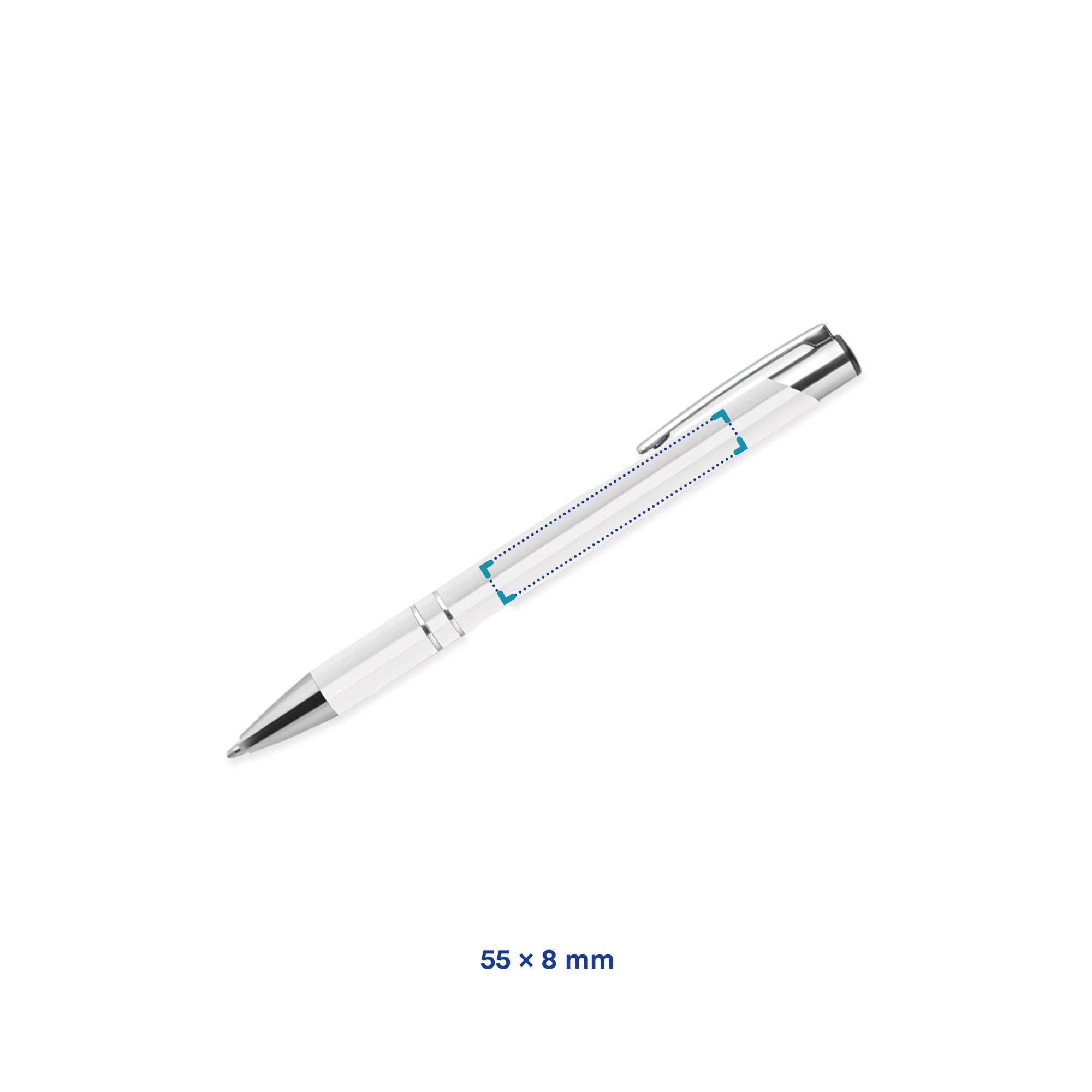 Balpen Mira - Metaal | Aluminium | Gravure & Full Colour