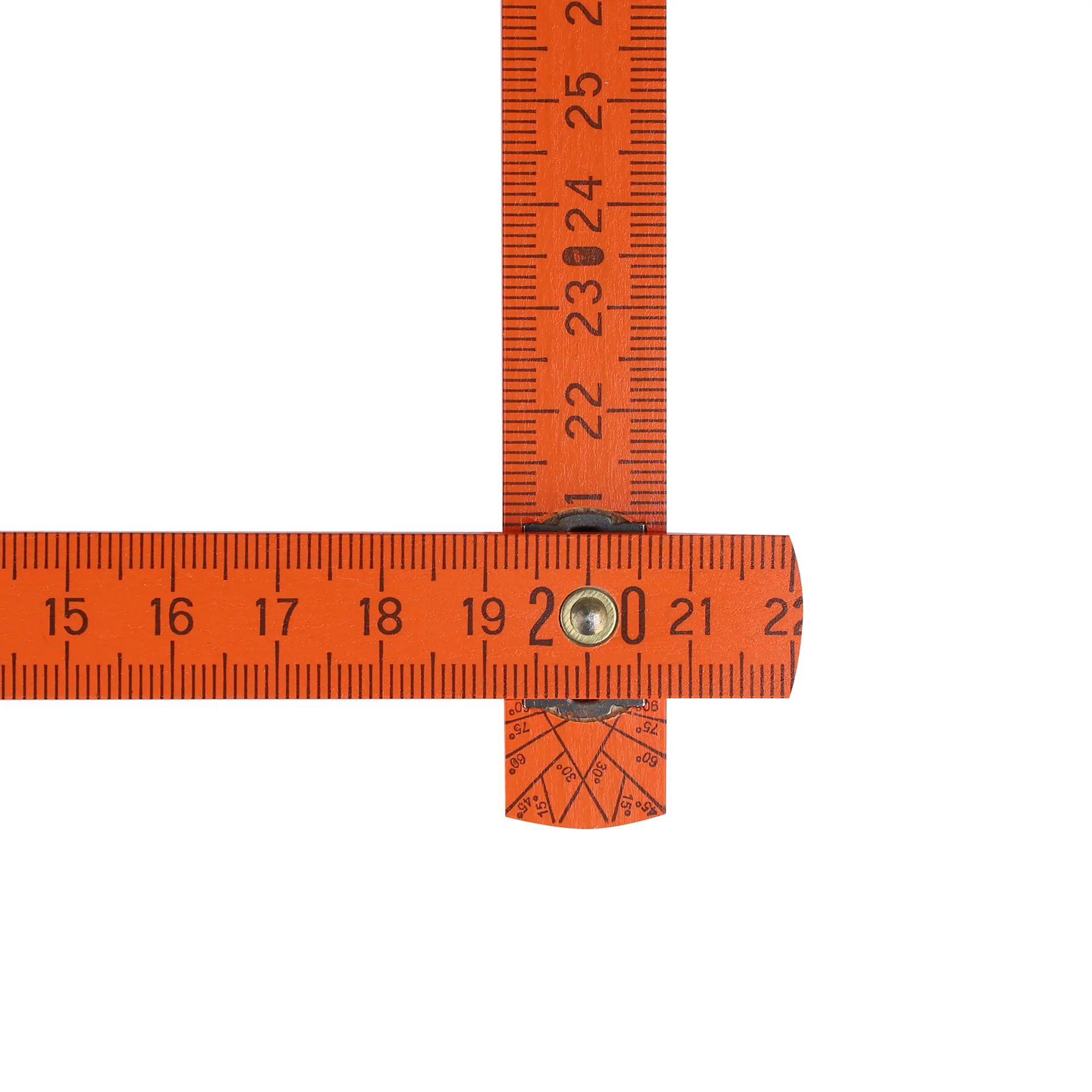 Duimstok Duran – 2 meter | Hout | Geverfd oppervlak | 10 delen | Meten per mm