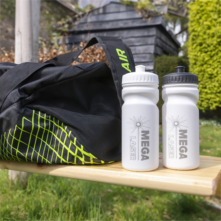 Sportbidon Linda - 500 ml | Gerecycled materiaal | Gekleurde deksel | Full Colour