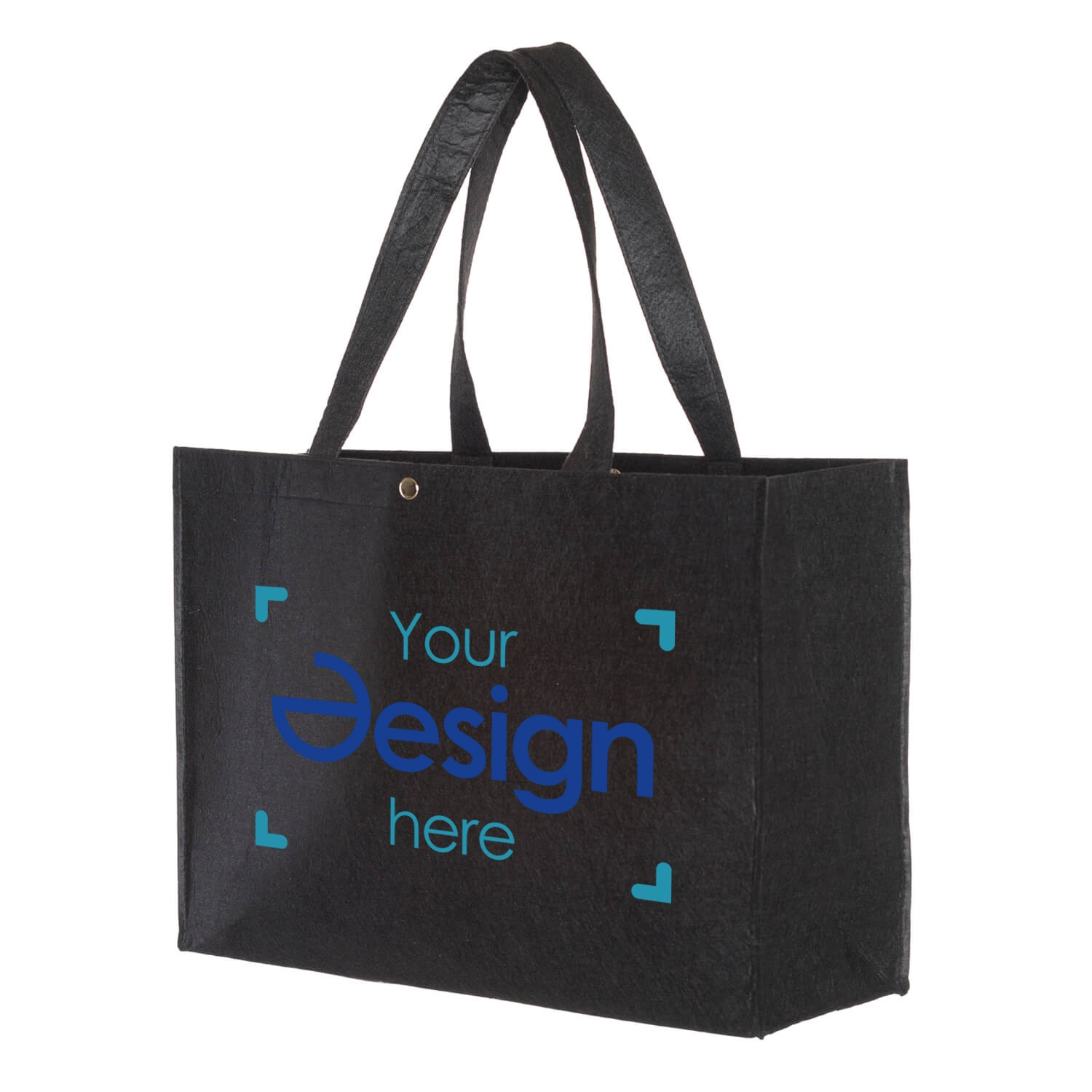 Vilten shopper Selina - RPET | 220 g/m² | 45x14x33 cm