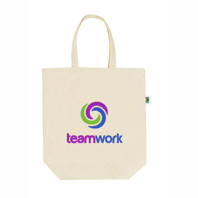 Canvas tas Mex - Beige | Fairtrade & biologisch katoen | 300 gr/m2 | Tot 4 kleuren bedrukking