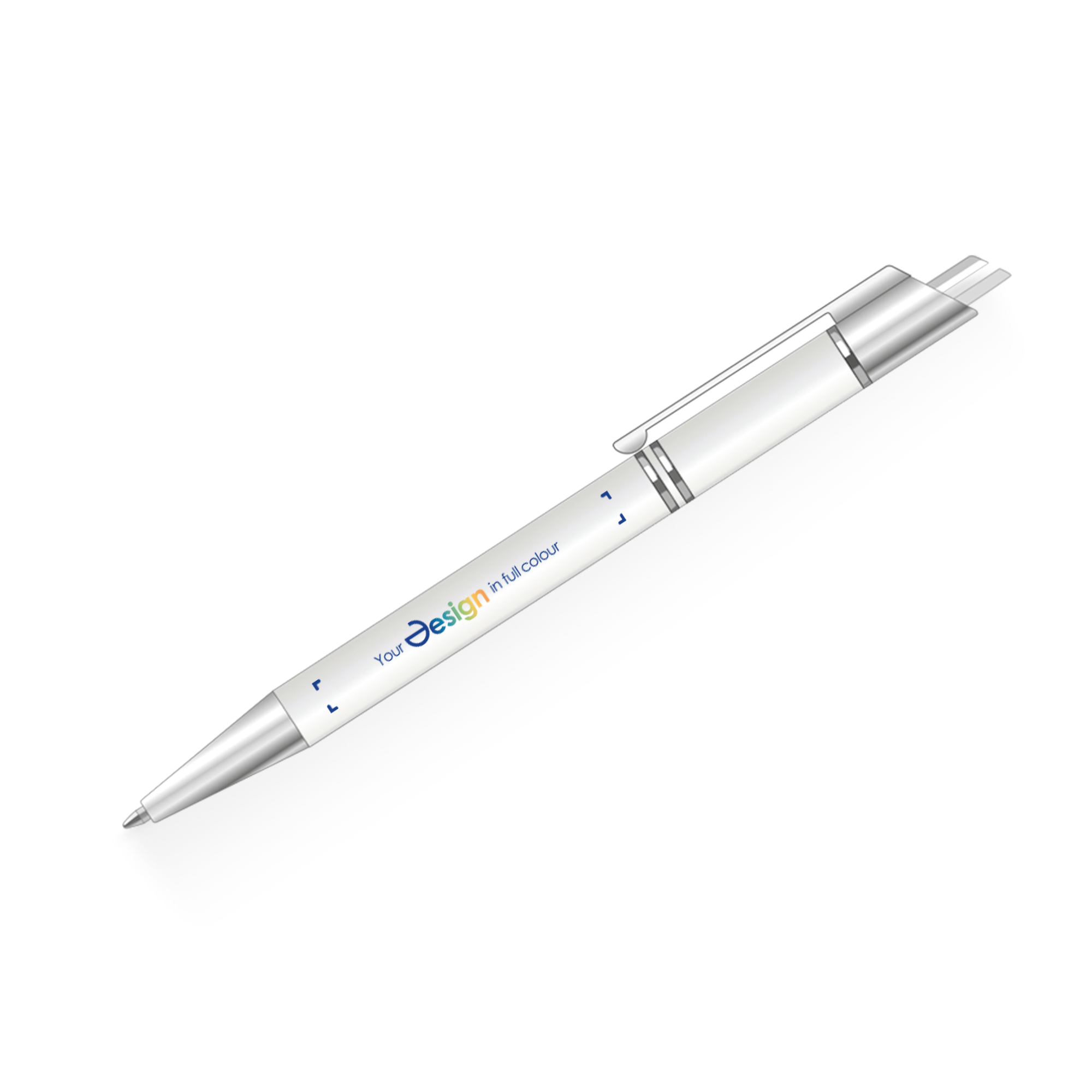 Balpen Tiko - Metaal | Aluminium | Gravure