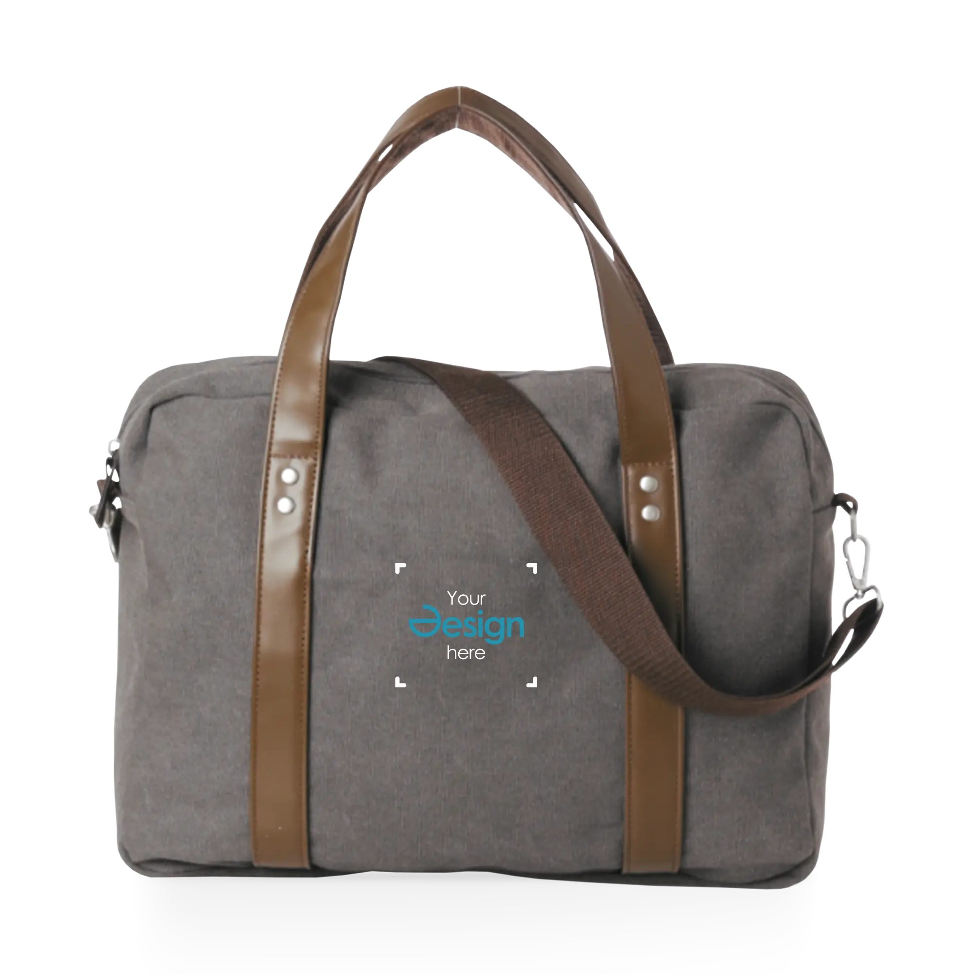 Documententas Justin – Laptopvak | Verstevigd | Handvatten | Ritsvak Voorzijde