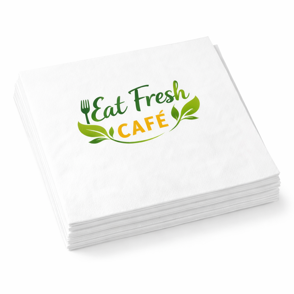 Airlaid servet Bibi - 40 x 40 cm | Wit