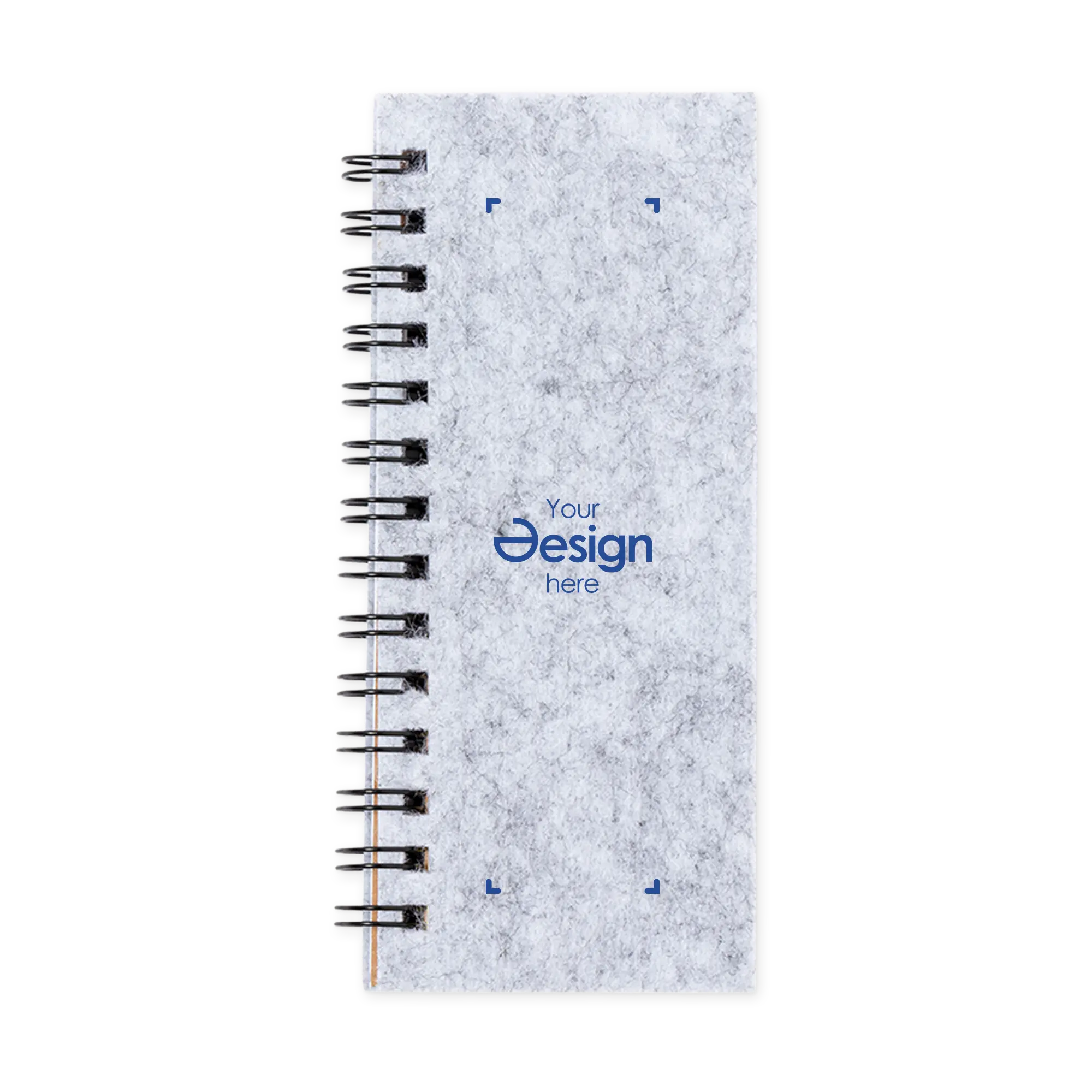 Notitieblok Gino – RPET Vilt | 30 Pagina's | 5 Sticky Sets | Gerecycled