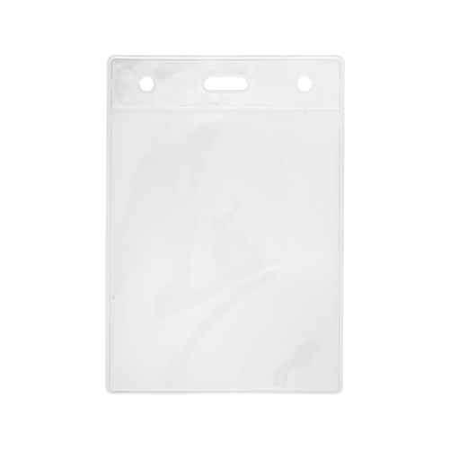 Badgehouder - Kunststof | 11,9 x 8,4 cm | Onbedrukt