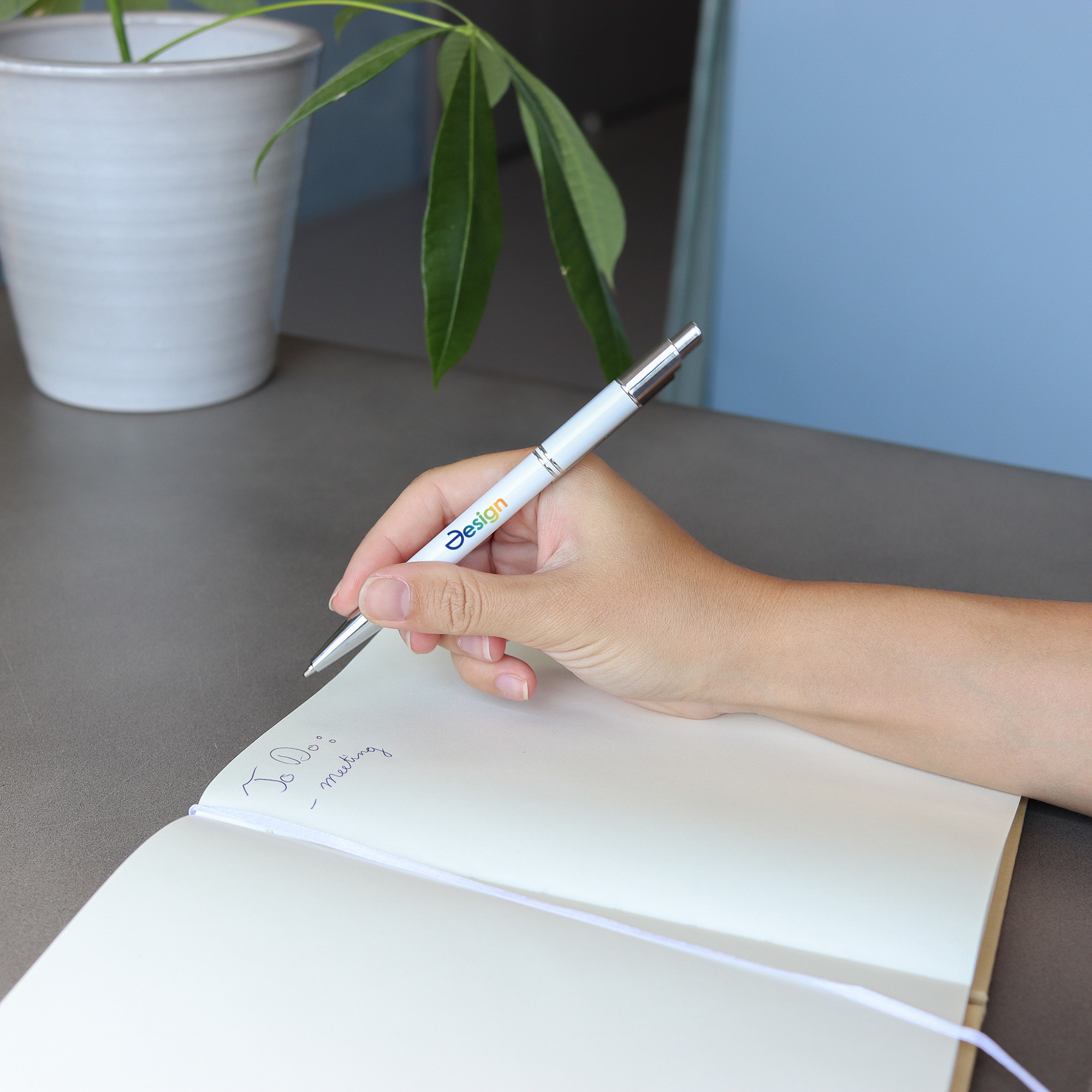 Balpen Tiko - Metaal | Aluminium | Gravure