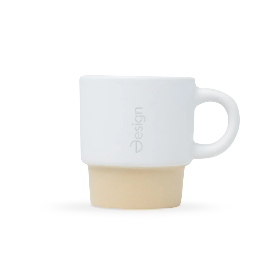 Espressokop Owen – 130 ml | stapelbaar | klei bodembedruk