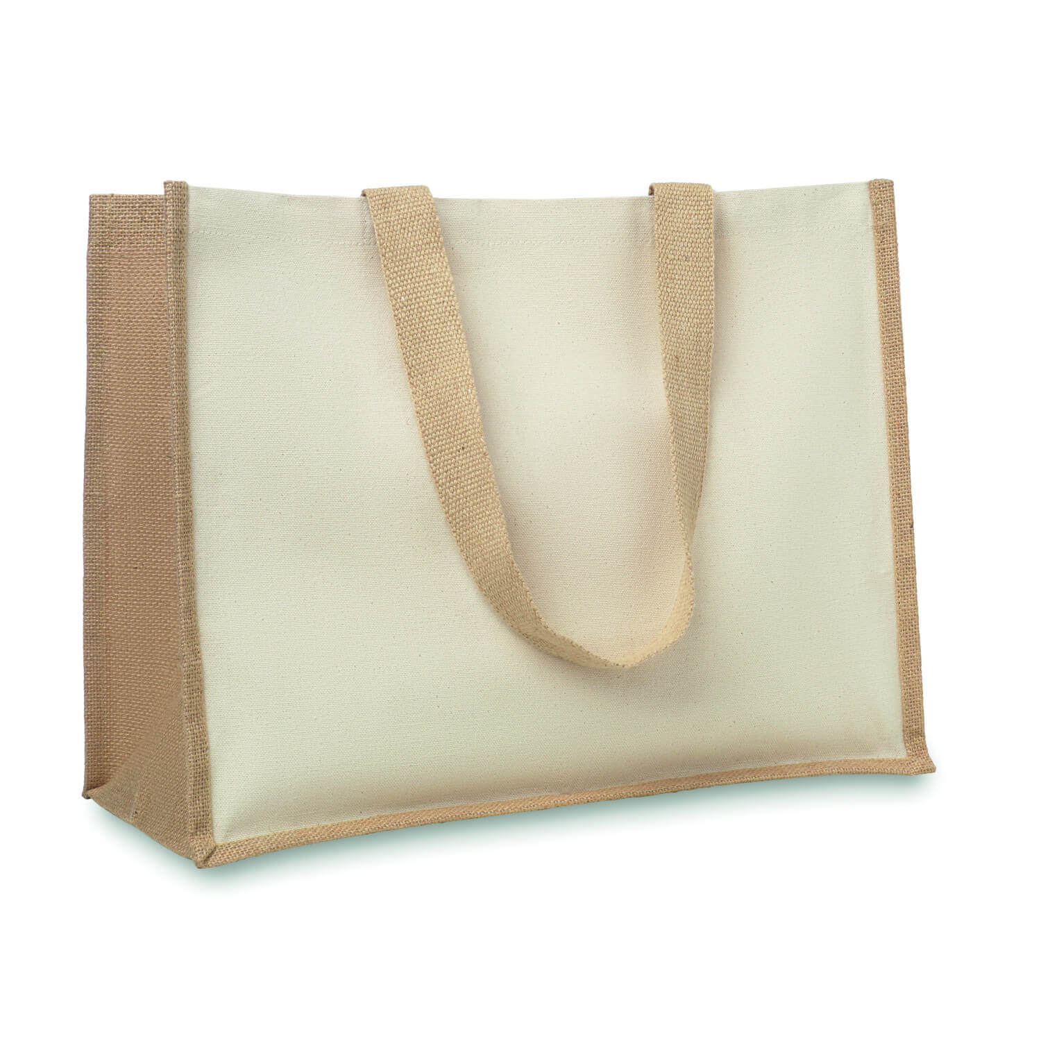 Jute Shopper Vince - 210 g/m² | 42x19x33 cm | Tot vier kleuren bedrukking