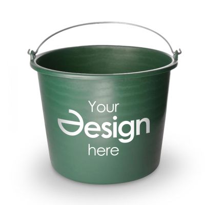 Emmer Desi - 12 L | Gekleurd | Gerecycled materiaal | Tot 4 kleuren bedrukking