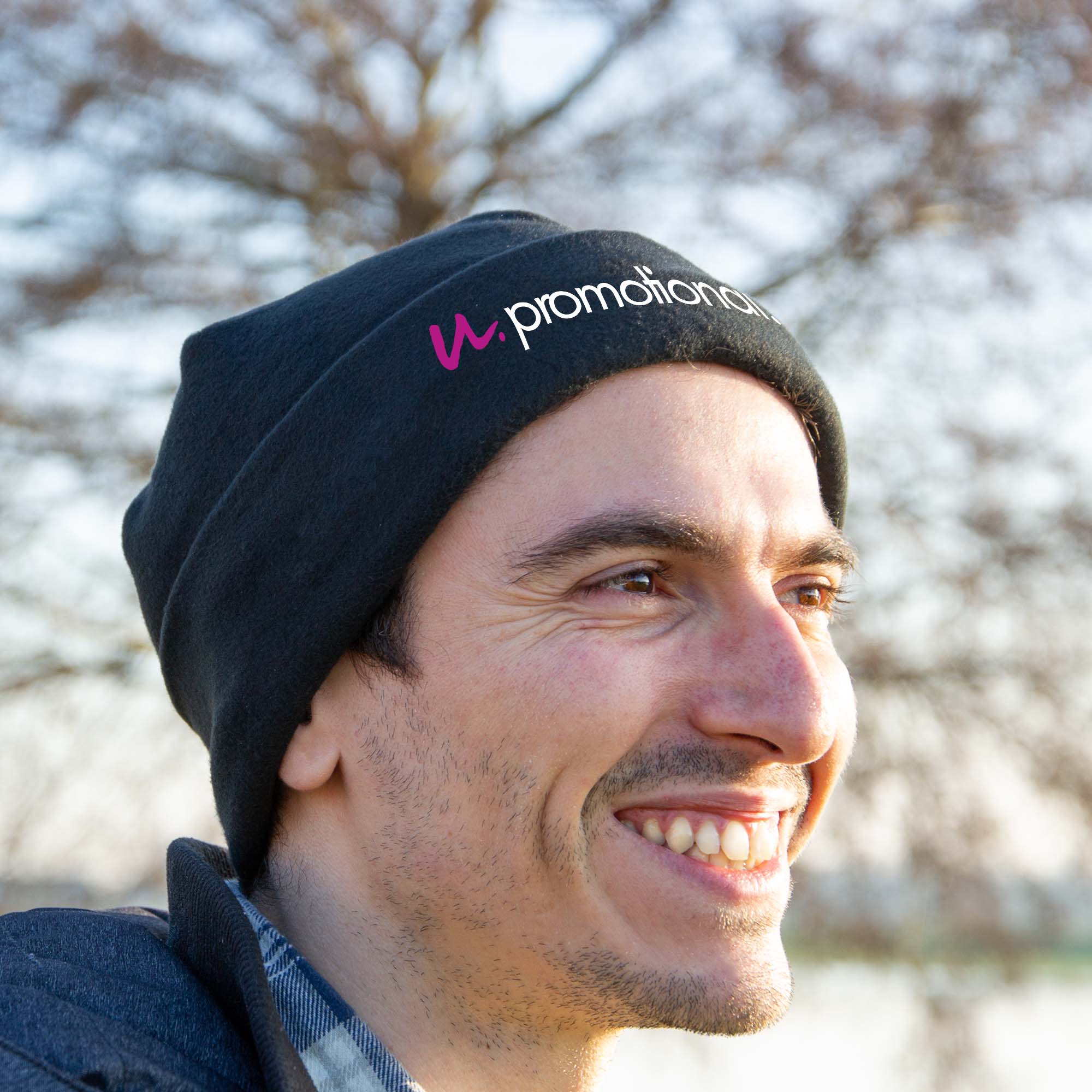 Gekleurde muts Femke - Fleece | 4 panelen | 1 tot 4 kleuren