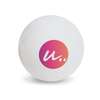 Witte tafeltennisballen |  Met full colour opdruk