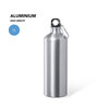 Aluminium fles | 1 liter | Kraftverpakking
