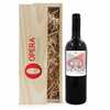 Rode wijn met kist | Merlot | Eigen etiket | Full colour