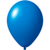 Ballonnen bedrukken | Ø 33 cm | Snel | 9485951s midden blauw
