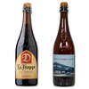 La Trappe Dubbel | XL bierfles met eigen etiket | 70 cl