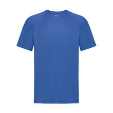 Sportshirts bedrukken | Heren | Polyester | Fruit of the Loom | 3703501 Blauw