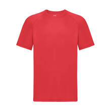 Sportshirts bedrukken | Heren | Polyester | Fruit of the Loom | 3703501 Rood