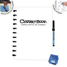 Correctbook A4 | 40 pagina's | Ringband | Full colour | 991004 Wit
