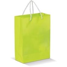 Glossy papieren tas | >A4 | Premium kwaliteit | 9191513 Lime
