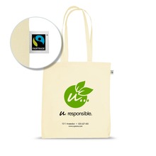 Fairtrade katoenen tas | biologisch katoen | 150 gr/m2
