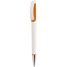 Pen | Kunststof | Wit of gekleurd | 111tek Oranje