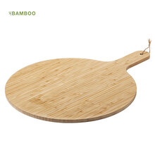Grote ronde snijplank | Met handvat | Bamboe | 151128 