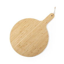 Grote ronde snijplank | Met handvat | Bamboe | 151128 Hout