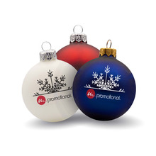abces Altijd huiswerk maken Kerstballen bedrukken | Vanaf 4 werkdagen met logo | Maxilia
