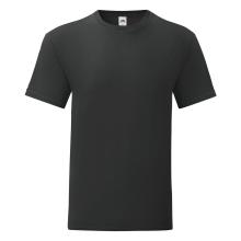 T-shirt | Heren | Katoen | 151324 Zwart