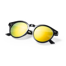 RPET zonnebril | Met UV 400 bescherming | met design montuur en spiegeleffect glazen | 151605 