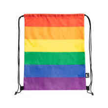 Multicoloured Rainbow | rugzak | Polyester 210T RPET | 151921 