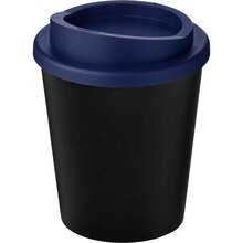 Coffee to go beker | Gerecycled PP | 250 ml | 92210454 zwart/blauw