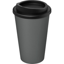 Coffee to go beker | Gerecycled plastic | Geïsoleerd | 92210691 Grijs / Zwart