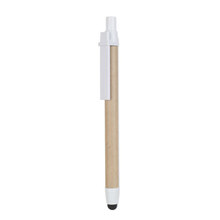 Balpen | Gerecycled karton | Touch pen | 8798089 Wit
