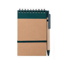 Ringband notitieboekje | Eco | Incl. pen | 153190M Groen