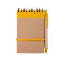Ringband notitieboekje | Eco | Incl. pen | 153190M Geel