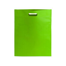 Gekleurde draagtas | 43 x 34 cm | Gestanste handvaten | 153200 Groen