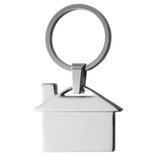 Luxe sleutelhanger | Vorm van een huis | Snel | 8033599 zilver