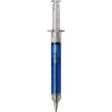 Balpen | Injectiespuit | Gekleurde vloeistof | 8031063 Blauw