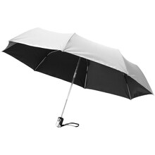 Gekleurde paraplu | Opvouwbaar | Ø 98 cm | 92109016 Zilver