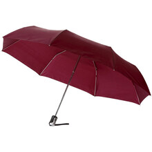 Gekleurde paraplu | Opvouwbaar | Ø 98 cm | 92109016 Bordeauxrood