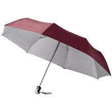 Gekleurde paraplu | Opvouwbaar | Ø 98 cm | 92109016 Donkerrood