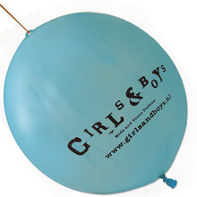 Punchballon | Ø 45 cm | Extra groot | 947003 Lichtblauw