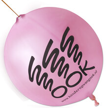 Punchballon | Ø 45 cm | Extra groot | 947003 Roze