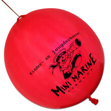 Punchballon | Ø 45 cm | Extra groot | 947003 Rood