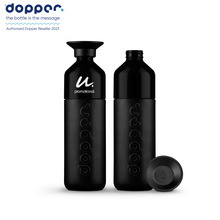Dopper Insulated bedrukken | Thermosfles | Zwart | 350 ml | 530015 