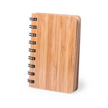Ringband notitieboekje | Eco | Bamboe | A6 | 156017 Naturel