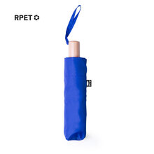 Opvouwbare paraplu Gerecycled plastic | Ø 95 cm | Handmatig | Windbestendig | 156315 Blauw