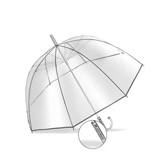 Paraplu | Transparant | Koepel | Ø 101 cm | 640104034 